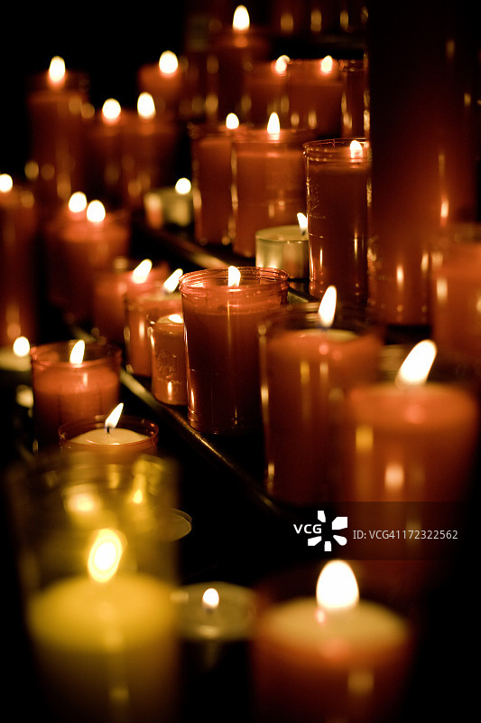 红色蜡烛图片素材