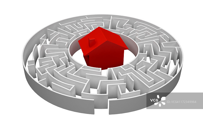 迷宫概念图片素材