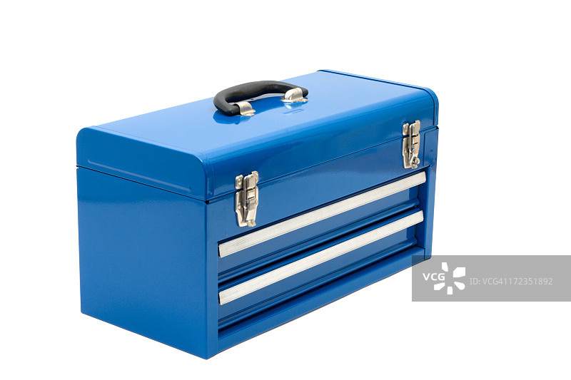 蓝色工具箱图片素材