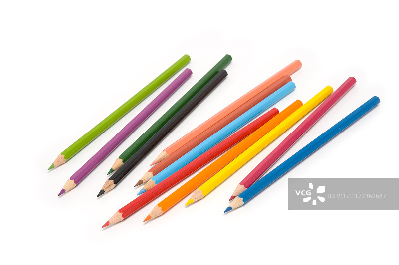 彩色铅笔图片素材