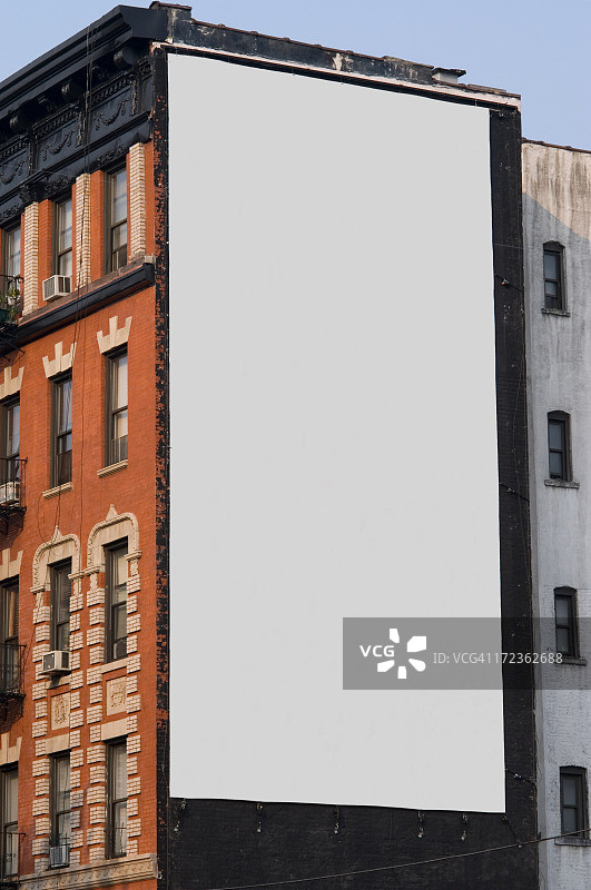 纽约曼哈顿的广告牌图片素材