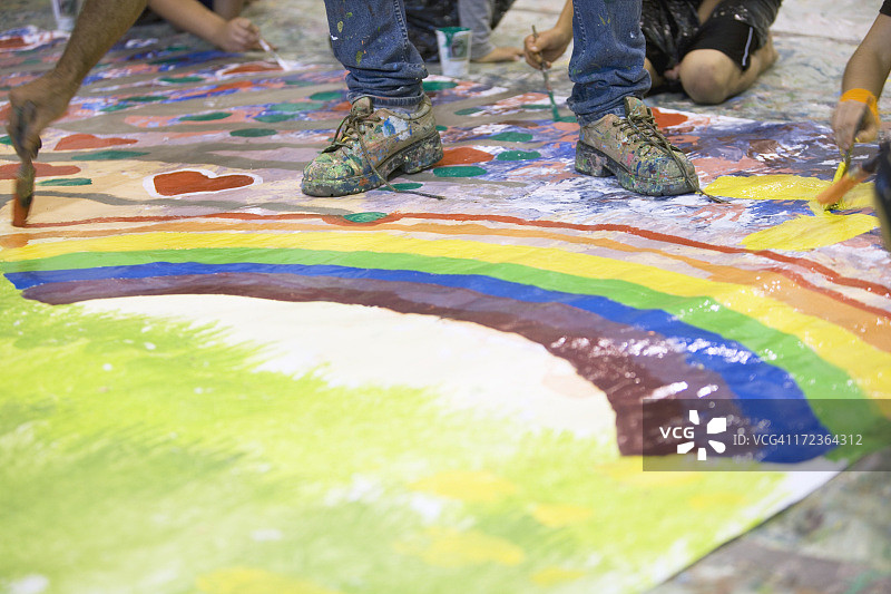 年轻的艺术家图片素材