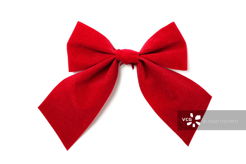 红色的蝴蝶结图片素材