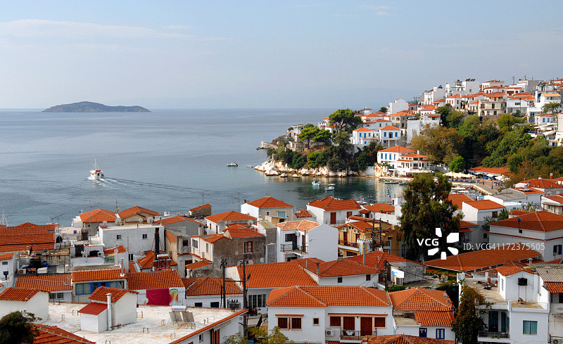 离港渡轮图片素材