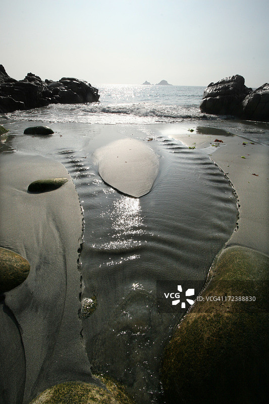 海滨航道图片素材