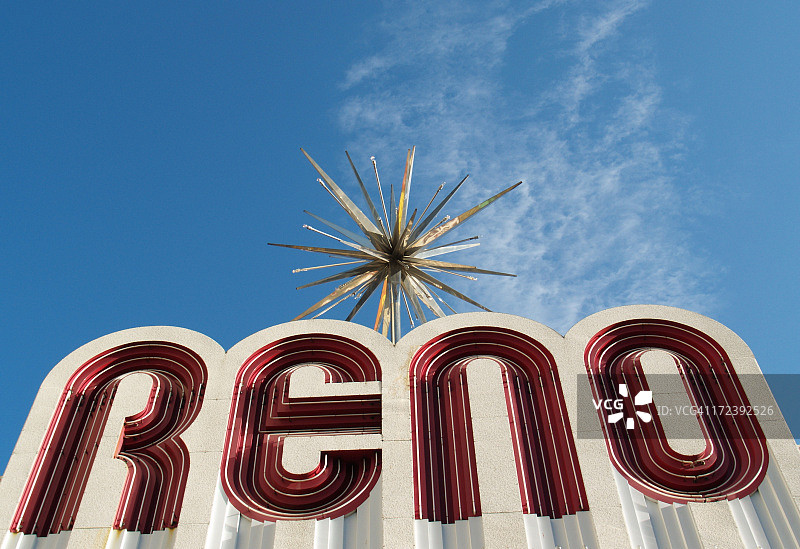 内华达州里诺的赌博活动图片素材