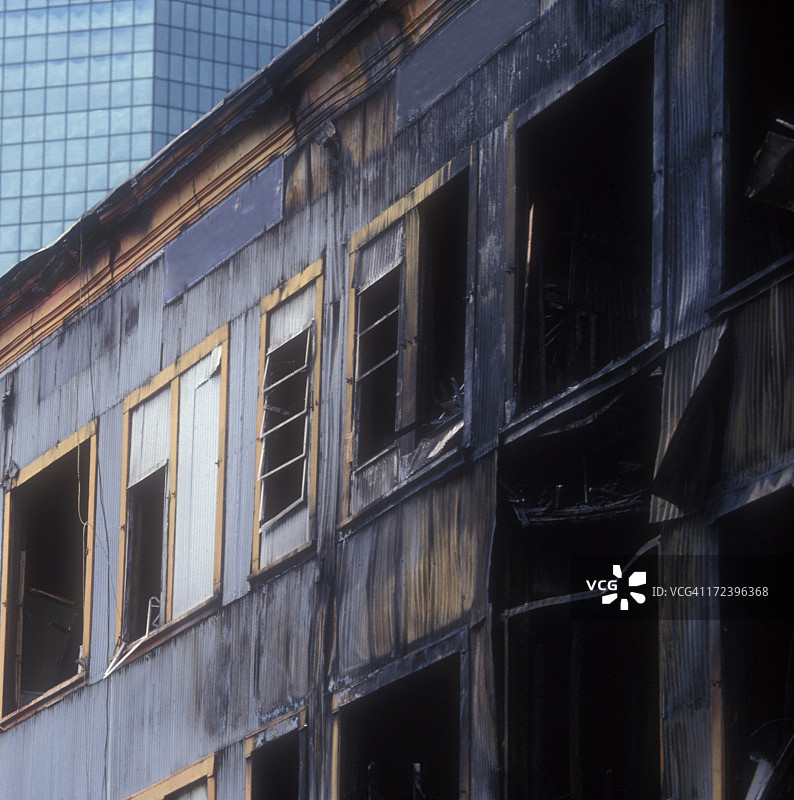 火灾破坏图片素材