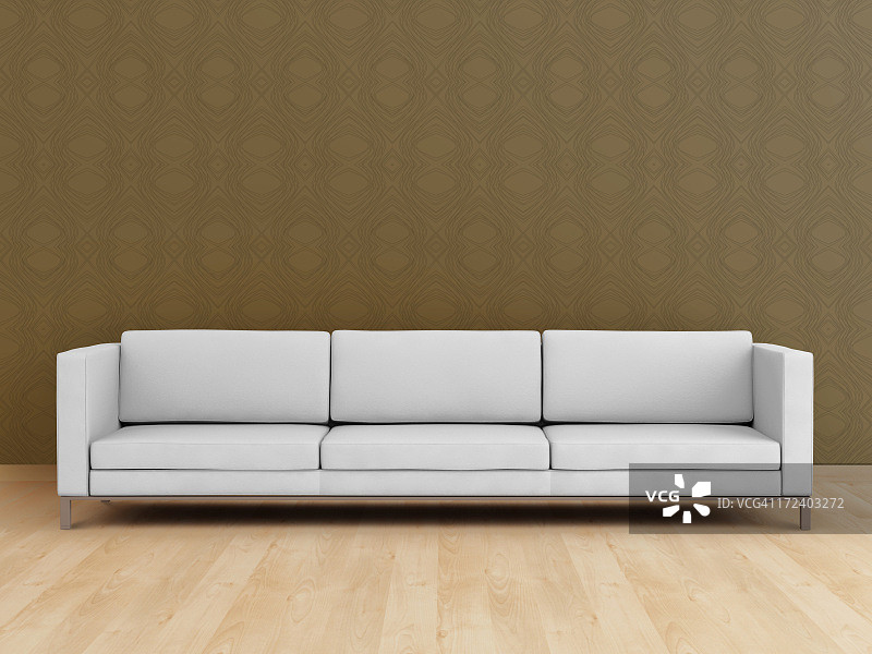 白色现代沙发(XXL)图片素材