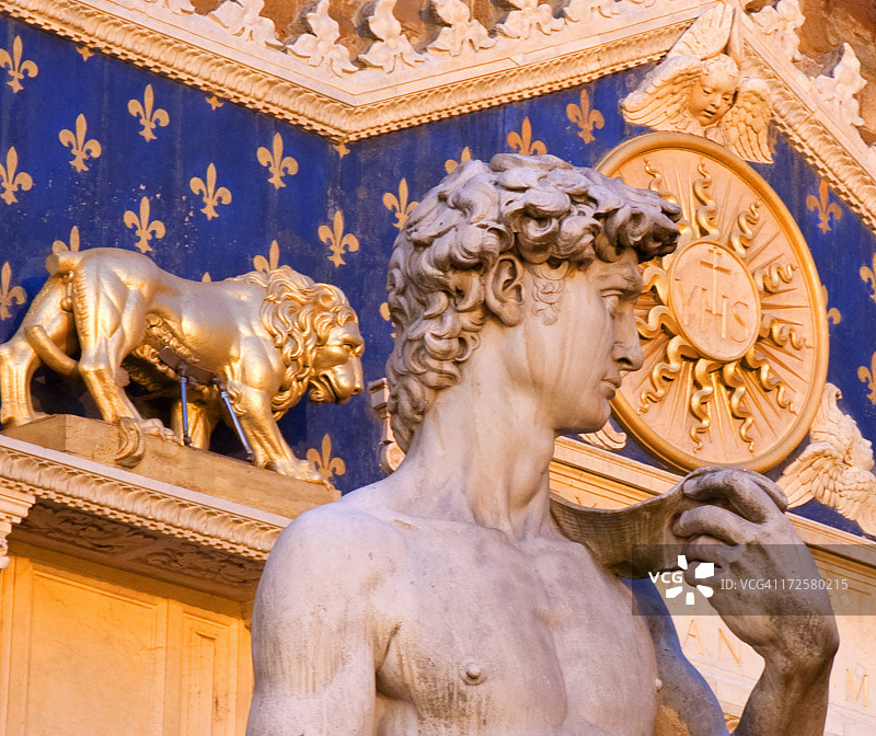 雕像特写图片素材