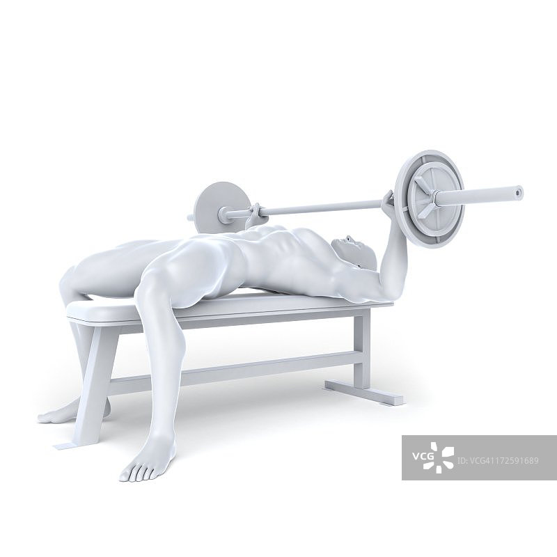 健美运动员艺术作品图片素材