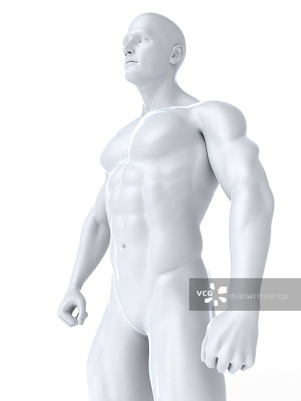 健美运动员艺术作品图片素材