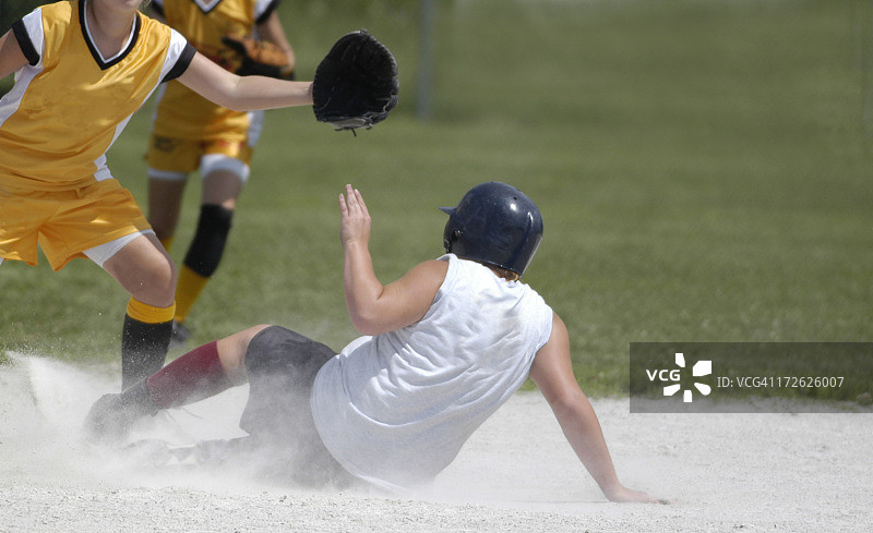 安全二垒图片素材