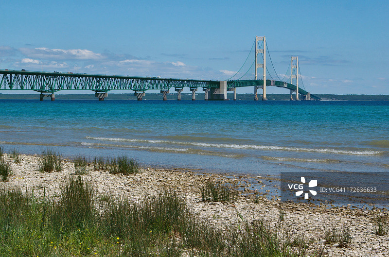 麦基诺桥图片素材