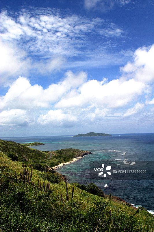 岛屿海岸图片素材