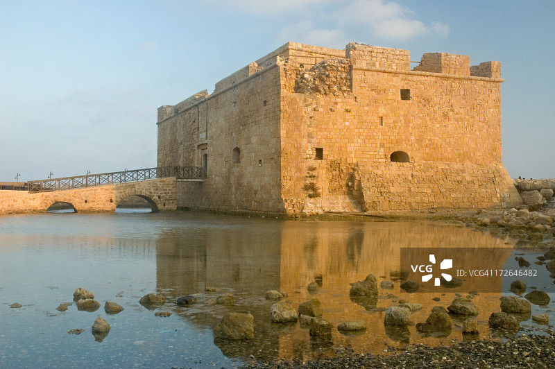 帕福斯港口城堡图片素材