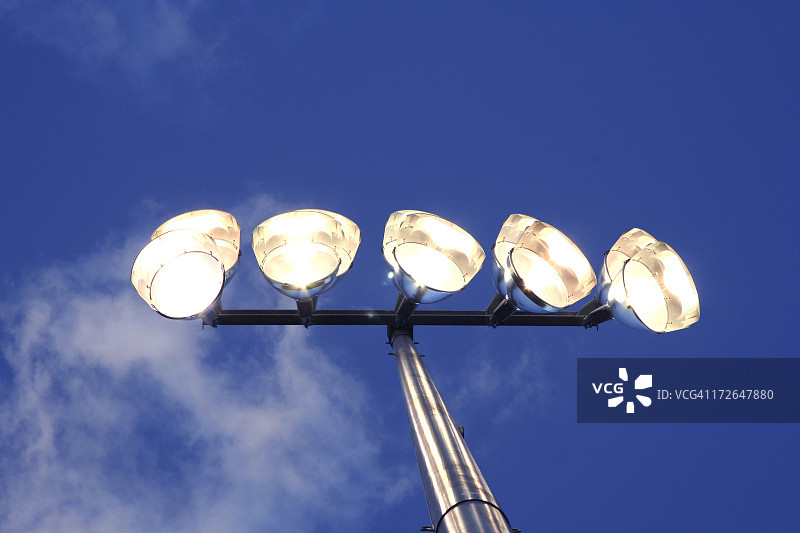 体育场灯光图片素材