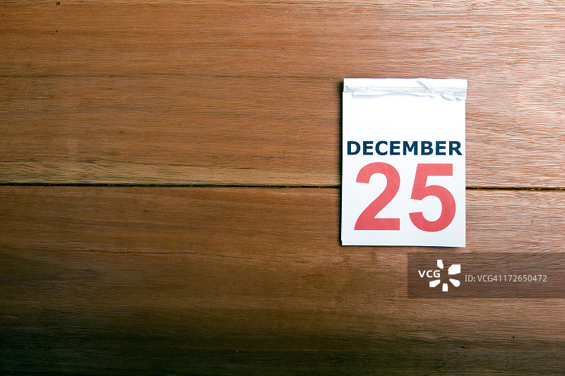 12月25日日历图片素材