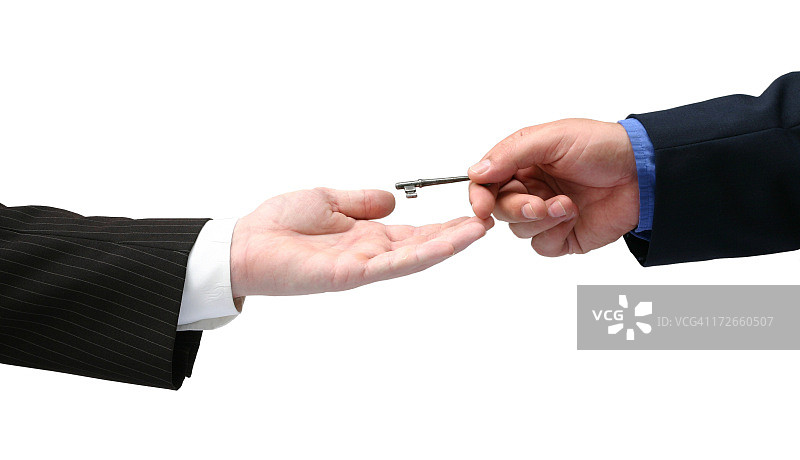 递交房屋钥匙图片素材