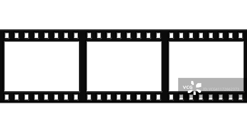 3D多重效果35毫米胶片图片素材