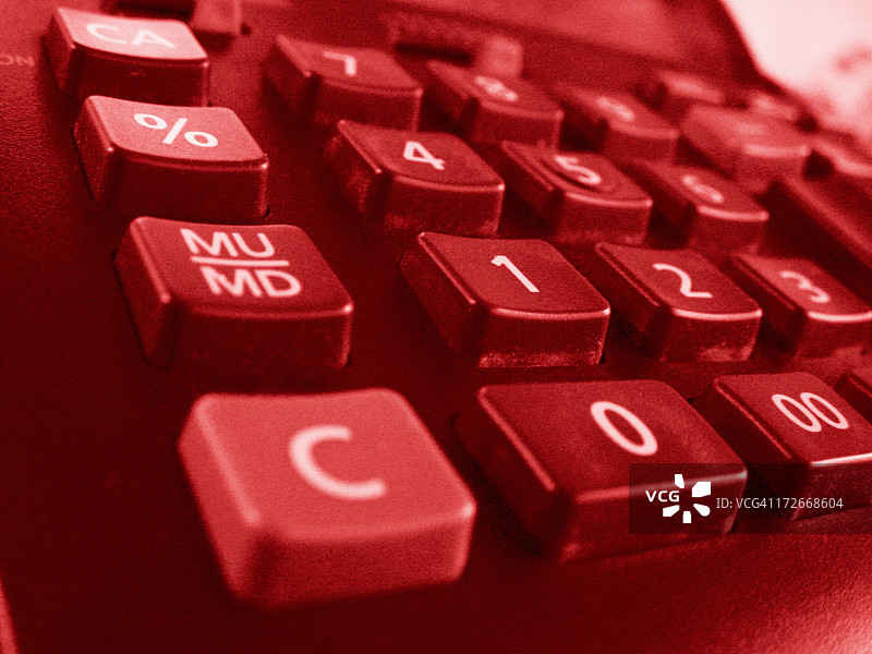 红色数字图片素材