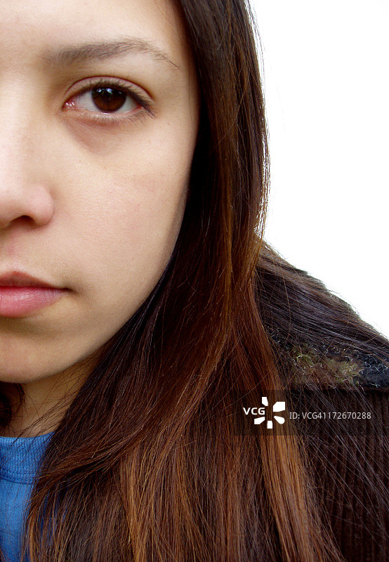 庄严的少女图片素材