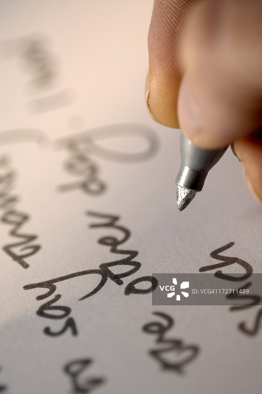 书写系列图片素材