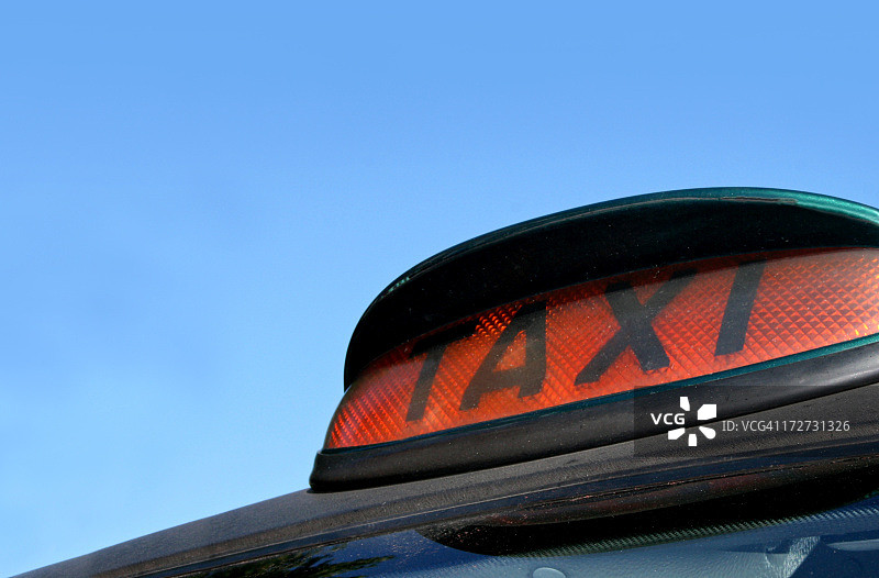 伦敦出租车图片素材