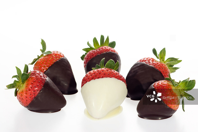 巧克力草莓图片素材