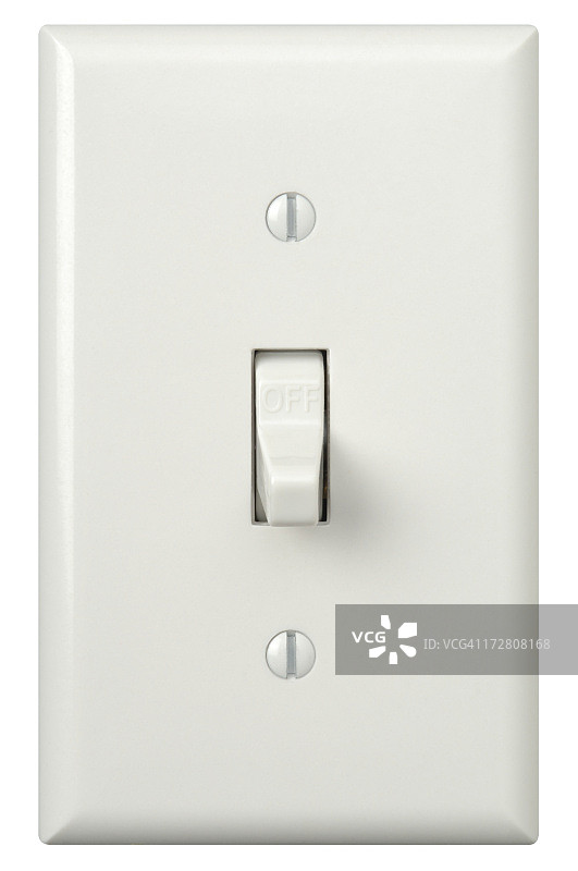 带指示灯的墙壁开关图片素材