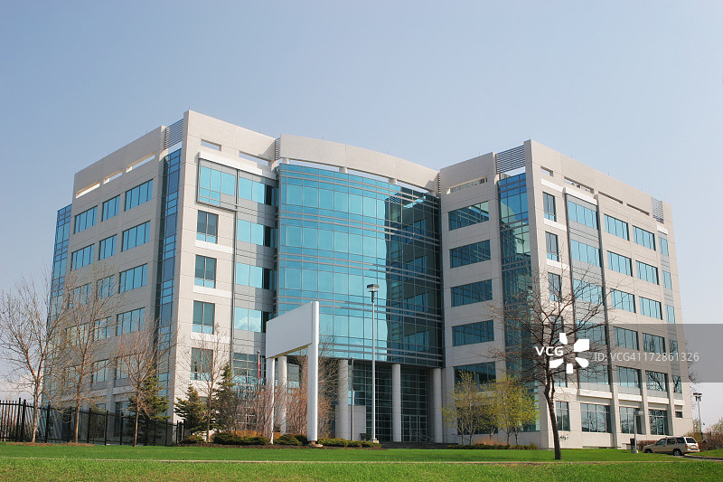 现代企业商务建筑外观图片素材