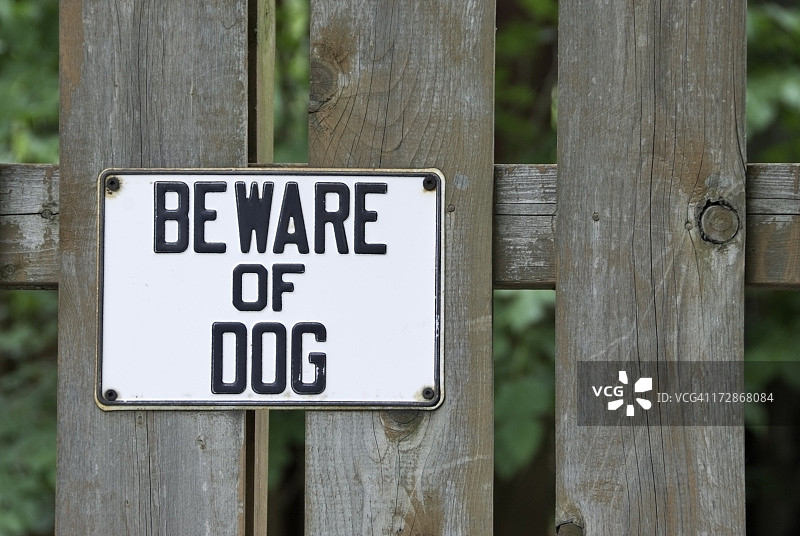 当心恶犬图片素材