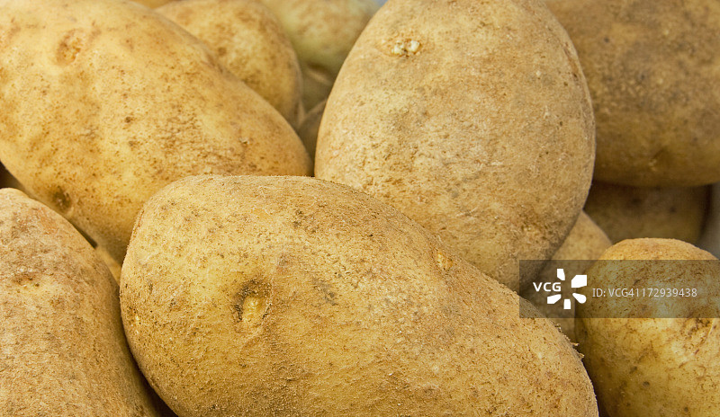 土豆特写图片素材