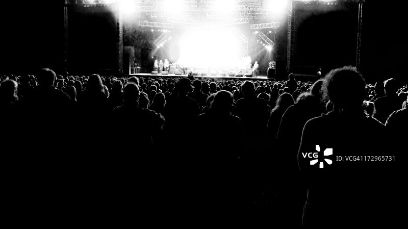 音乐会现场人群图片素材