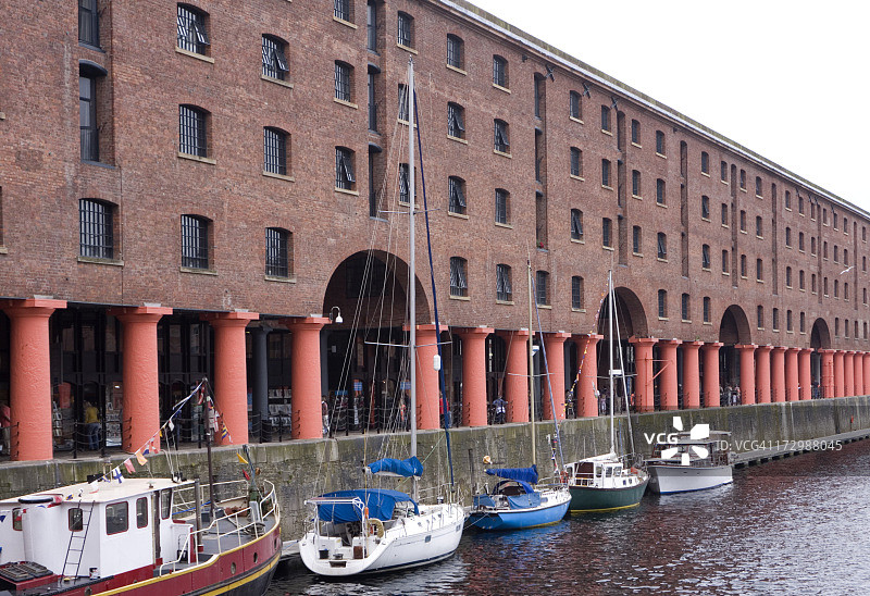 利物浦阿尔伯特码头图片素材