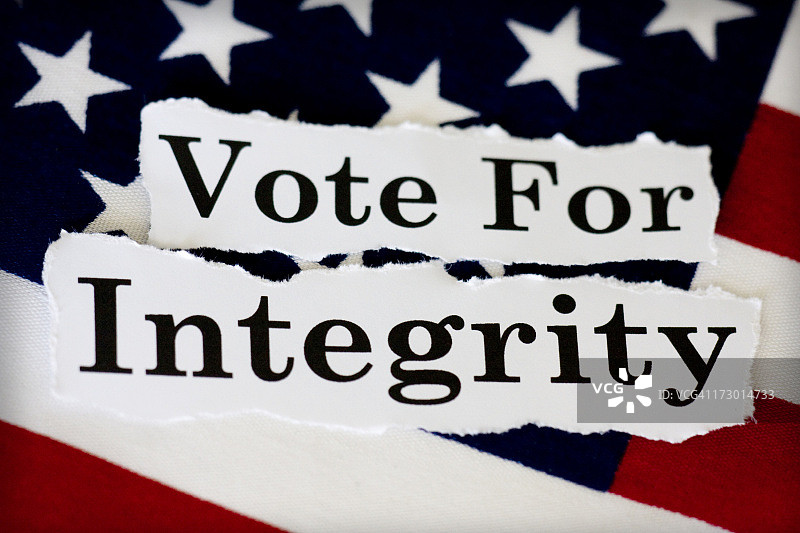 投票支持诚信图片素材