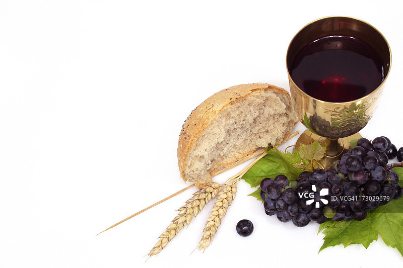 圣餐仪式构图图片素材