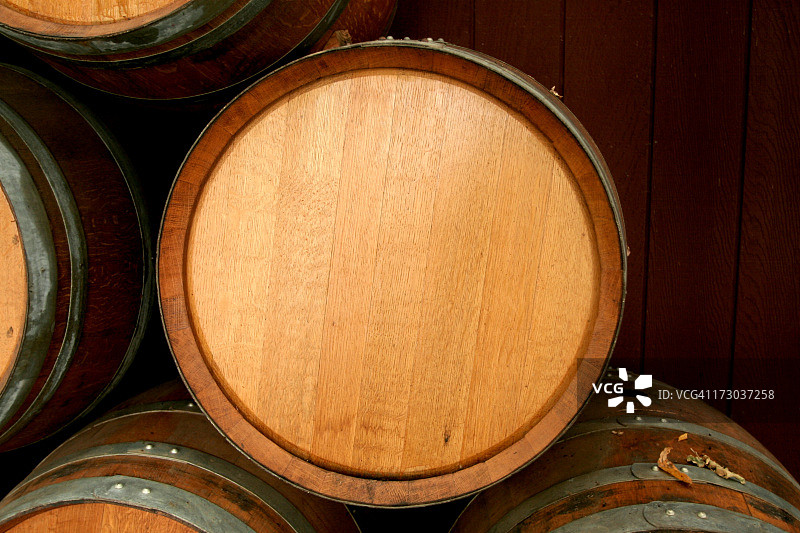 全新葡萄酒桶图片素材