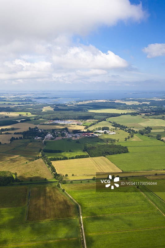 德国乌瑟多姆岛鸟瞰图片素材