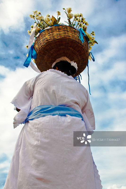 祭拜Yemanjá图片素材