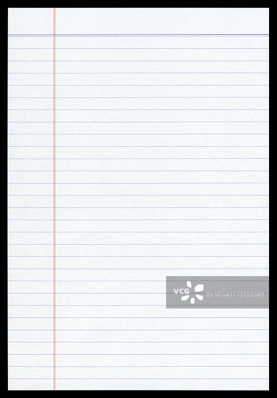 隔离的纹理记事本页面纸张背景图片素材