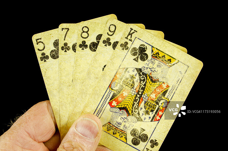 同花顺扑克牌图片素材