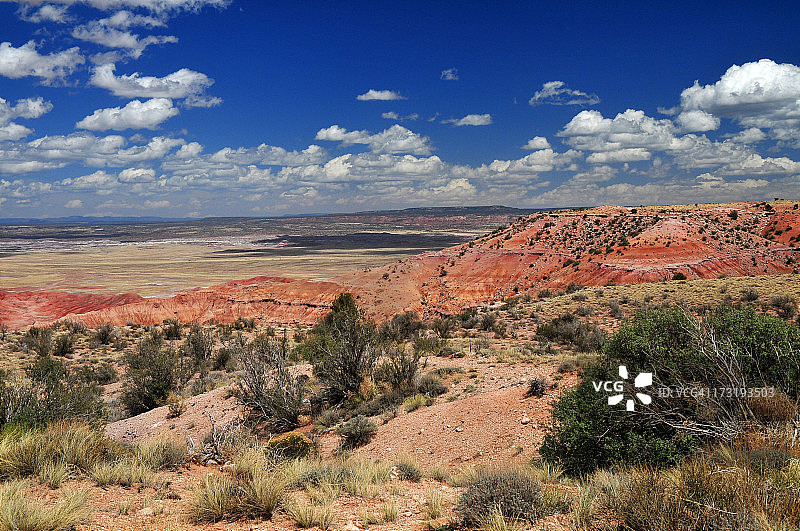 谢伊峡谷美丽的岩层图片素材