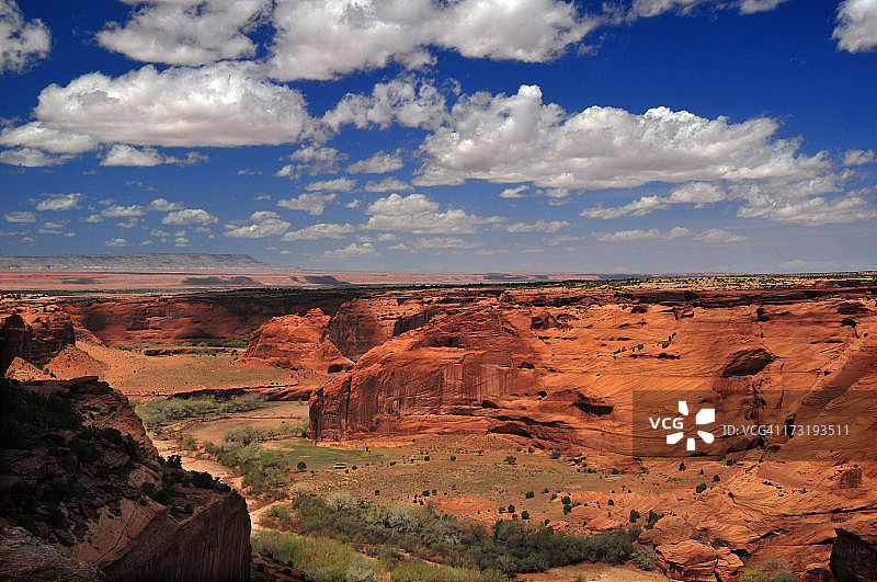谢伊峡谷美丽的岩层图片素材