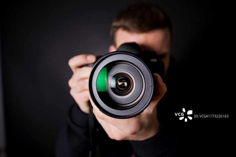 摄影师肖像图片素材