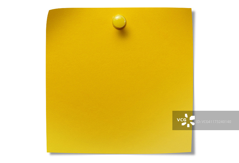 带剪切路径的便笺图片素材