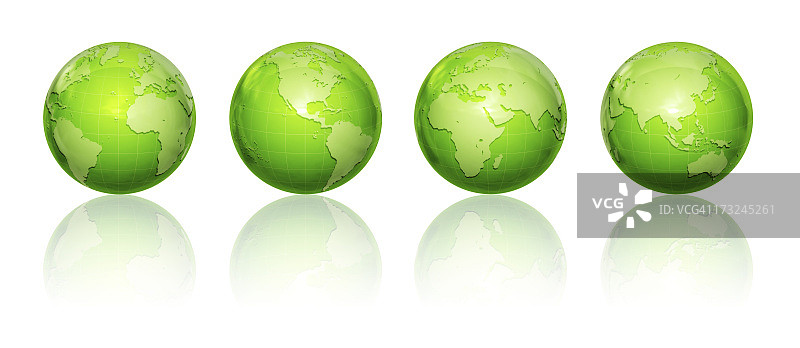 绿色地球图片素材
