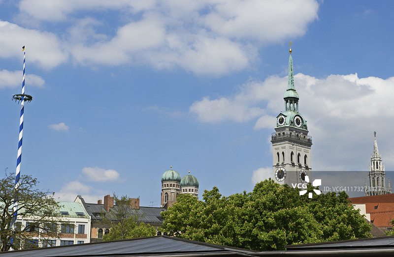 慕尼黑维克图阿连市场图片素材