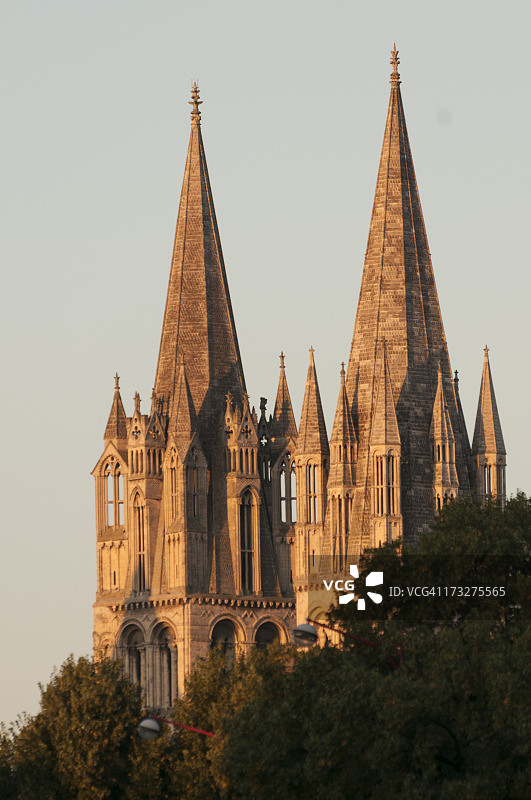 男士修道院圣艾蒂安教堂图片素材