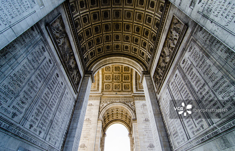 凯旋门图片素材