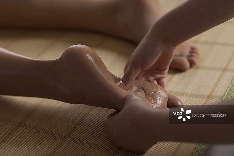 中国传统足底按摩图片素材